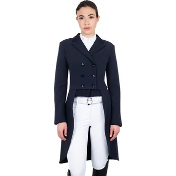 Jezdecké sako EQUESTRO Frak závodní Equestro, dámský, navy XXS