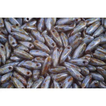 Korálek Koralky - jazýčky č. 1834 (11x3mm)