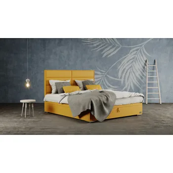 Postel Materasso Manželská postel čalouněná CORONA - bočnice ROZMĚR: 160 x 200 cm