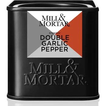 Koření Bio pepř s dvojitým česnekem 50 g, Mill & Mortar