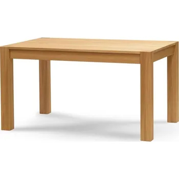 Jídelní stůl STIMA Jídelní stůl DM 017 GAMBA dub masiv ROZMĚR: (š/h/v) 140 x 90 x 77 cm