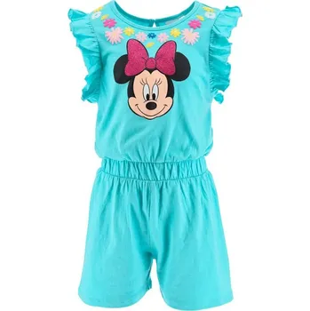 Tyrkysový dívčí overal Mickey Mouse Velikost: 98
