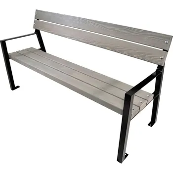 Zahradní lavice Parková lavička Tina 1900 mm, s latěmi z finské borovice a područkami + doprava zdarma