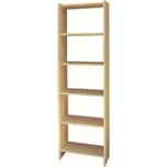 KLASA-NÁBYTEK.cz Policový regál s plnými boky REGP - borovice ROZMĚR: (š x v x hl.): 60 x 200 x 30 cm - REGP 60