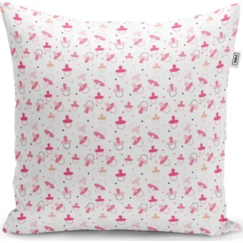 Polštář Sablio Polštář Růžové dudlíky - 50x50 cm