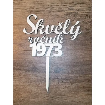 Dřevěný zápich 1973