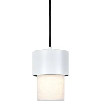 Luxcambra Exkluzivní svěšené svítidlo Kan Dekor: Bavlna bílá, Průměr: 115 mm, Barva svítidla: Bílá 1341