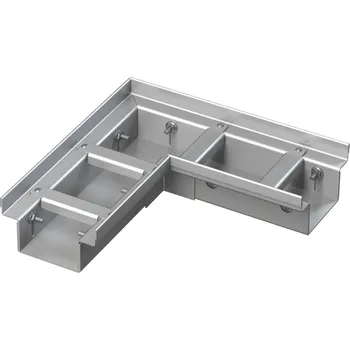ALCAPLAST Drenážní žlab rohový 100 mm nastavitelný, nerez ALC-ADZ332VR