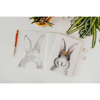 Sešit ePiPí Sešit A5 - Králíček Listy sešitu: Tečky