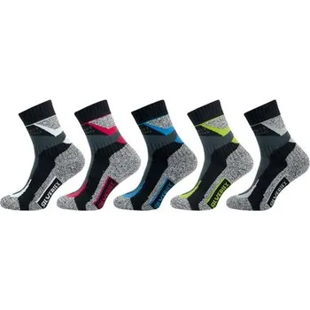 Dámské ponožky AKCE Ponožky Thermo SILVERTEX Alpinning 1254 Barva: červená, Velikost: 24-25