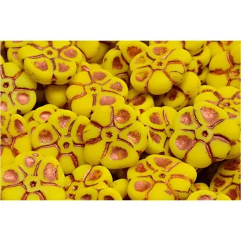 Korálek Korálky Petrklíč č.2917 (15x15 mm)