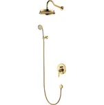 Omnires ARMANCE SYSAM10GL podomítkový sprchový set, zlatá