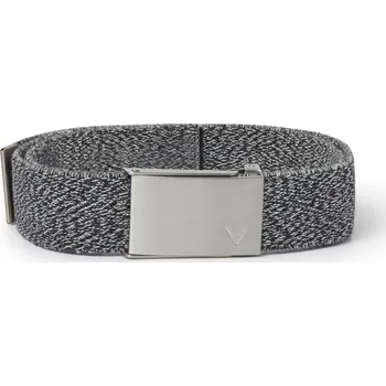 Opasek CALLAWAY Stretch webbed dámský pásek černo-bílý