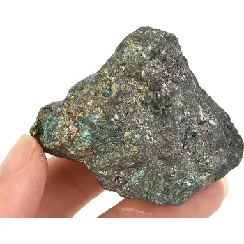 Přírodní kámen Chalkosin surový z Namibie 95g