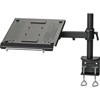 Notebook Neomounts NOTEBOOK-D100 Držák, pro notebooky, úhlopříčka 10"-22", výška 0-26cm, náklon 30°, otáčení 180°, nosnost 10kg, ocel, černý NOTEBOOK-D100
