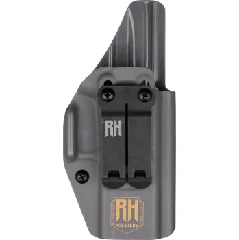 Příslušenství pro sportovní střelbu RH Holsters SHARKY - Glock 19/23/32 - Glock 19X/45 - vnitřní kydexové pouzdro - plný sweatguard - tmavě šedá Pouzdro je pro: Levák