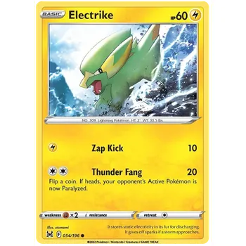 Sběratelská karetní hra Pokémon TCG Electrike 054/196 - Reverse Holo