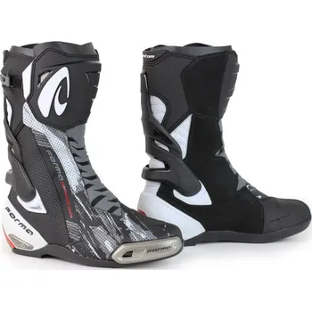 Moto obuv Forma Phantom FLOW Boots Black/White 39