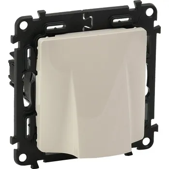 Elektrická zásuvka Legrand VALENA LIFE kabelová vývodka se svorkami BÉŽOVÁ /753233/