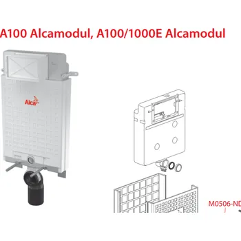ALCAPLAST ND ALCAPLAST Těsnění odpadu (WC moduly) ALC-M0026-ND