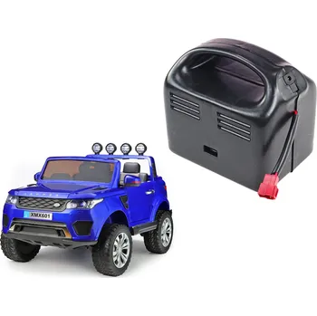 Dětské elektrovozidlo Bateriový box pro elektrické autíčko Rover Happer, baterie 12V/10Ah, XMX601