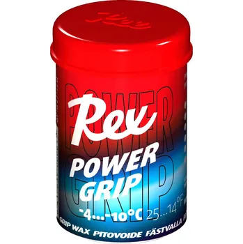 Lyžařský vosk REX 61 PowerGrip Marathon Blue, vosk bez fluoru, -4°C až -10°C, 45g