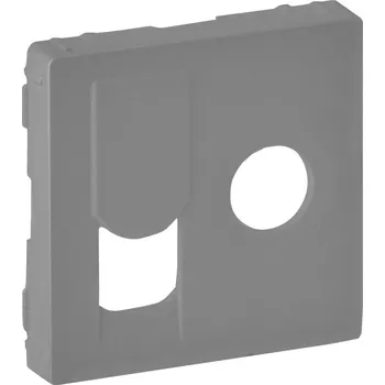 Elektrická zásuvka Legrand VALENA LIFE kryt zásuvky televizní a datové s CAT6 UTP HLINÍK /754832/