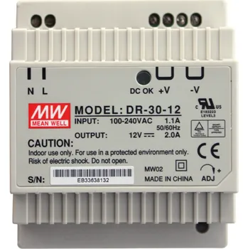 spínaný zdroj ALCAPLAST Síťový zdroj 230V AC/12V DC/30W, IP20 ALC-AEZ311