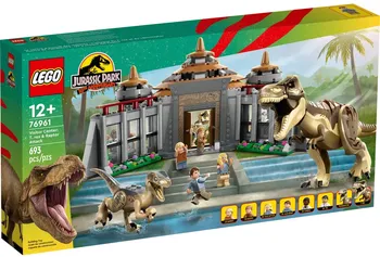 Stavebnice LEGO LEGO Jurassic World 76961 Návštěvnické centrum: útok T-Rexe a raptora