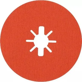 Brusný kotouč Fíbrové brusné kotouče EXPERT R782 Prisma Ceramic X-LOCK, 125 mm, 22,23 mm, P80, 5 kusů BOSCH 2608621810