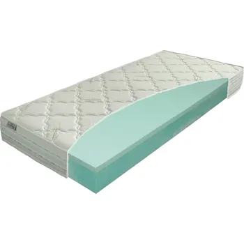 Matrace Materasso Matrace VISCOGREEN lux ROZMĚR: 90 x 195 cm - ATYP