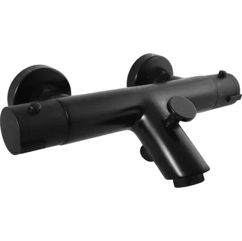 Vodovodní baterie Vodovodní baterie vanová TERMOSTATICKÁ, Barva: černá matná, Rozměr: 150 mm