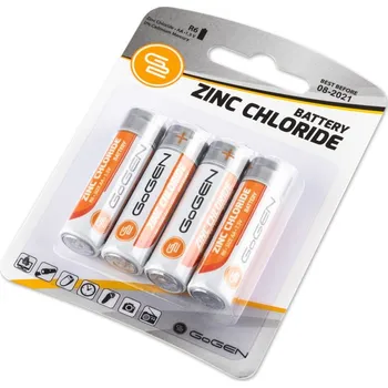 Elektronika Baterie zinkochloridová GoGEN AA, R6, blistr 4ks