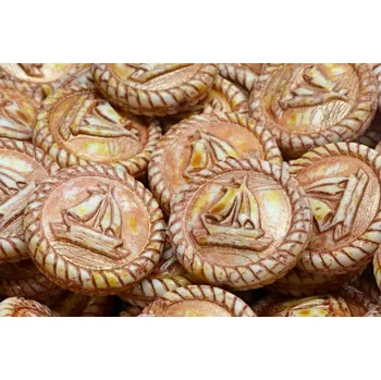 Korálek Korálky Plachetnice č.4112 (20x20mm)