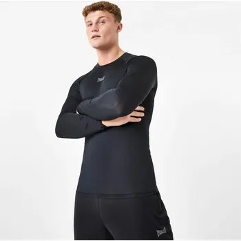 Pánské tričko pánské kompresní tričko EVERLAST - BLACK - 2XL (Everlast Base Layer Top)