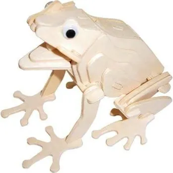 3D puzzle Woodcraft Dřevěné 3D puzzle Žába