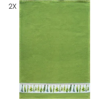 Utěrka Utěrka sada 2 kusy KRAUTER, zelená, Framsohn ▪ Kč 619 ️ - Luxurytable.cz Framsohn