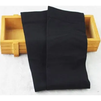 Dívčí prodyšné ponožky nad koleno - různé motivy Varianta: Černé