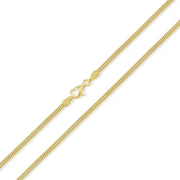 Řetízek Lillian Vassago Celozlatý plný řetízek Lanko LLV31-GCH088 Barva zlata: Žlutá, Délka řetízku: 55 cm