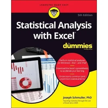 Statistical Analysis with Excel For Dummies - Schmuller, Joseph [EN] (2022, Měkká, John Wiley & Sons Inc)