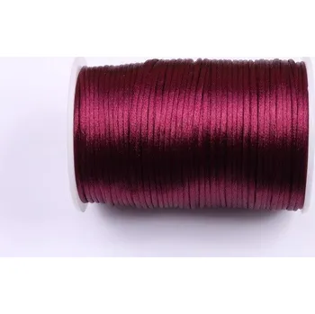 Korálek Šňůrka saténová č.178 (2mm)