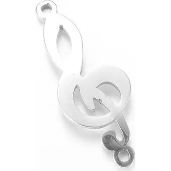 Korálek Kov 412 (20x15.5x1.5 mm)