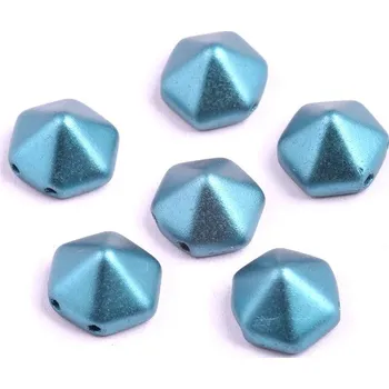 Korálek Dvoudírkový hexagon č171