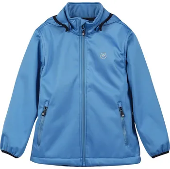 Dětská Softshellová bunda COLOR KIDS SOFTSHELL W. FLEECE BONDING 740917.7450 – Modrá 104
