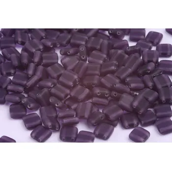 Korálek Dvoudírkové čtverečky č. 45 (6x6 mm)