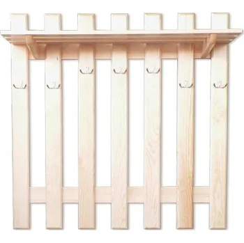 Věšák KLASA-NÁBYTEK.cz Věšák V80 - borovice