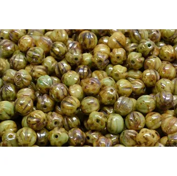 Korálek Korálky meloun č.3005 (6x6mm)