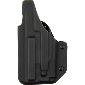 Příslušenství pro sportovní střelbu RH Holsters IWB - Glock 19/23/32 - Glock 19X/45 + Olight PL-MINI 2 Valkyrie - vnitřní kydexové pouzdro - plný sweatguard - ns - černá Pouzdro je pro: Levák