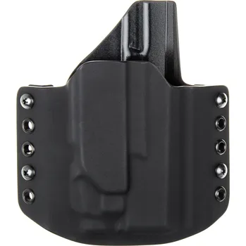 Příslušenství pro sportovní střelbu RH Holsters OWB - CZ P-10 C + Streamlight TLR-7 X - vnější kydexové pouzdro - poloviční sweatguard - černá/černá Pouzdro je pro: Levák
