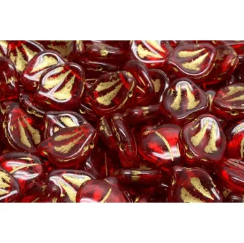 Korálek Korálky lístek Peony 2803 (12x15mm) ??